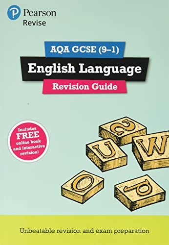 Stock image for Pearson REVISE AQA GCSE (9-1) English Language Revision Guide: for home learning, 2022 and 2023 assessments and exams, cover may differ (REVISE AQA GCSE English 2015) for sale by WorldofBooks