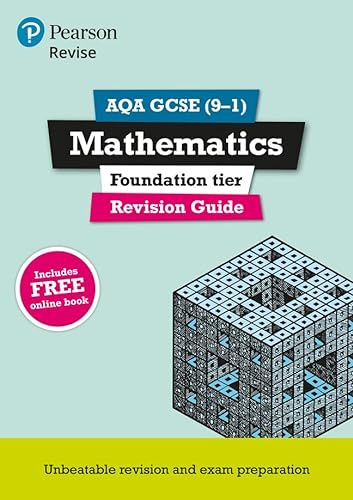 Beispielbild fr Pearson REVISE AQA GCSE (9-1) Maths Foundation Revision Guide: For 2024 and 2025 assessments and exams - incl. free online edition (REVISE AQA GCSE . learning, 2022 and 2023 assessments and exams zum Verkauf von WorldofBooks