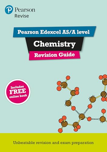 Beispielbild fr Pearson REVISE Edexcel AS/A Level Chemistry Revision Guide inc online edition - 2023 and 2024 exams: for home learning, 2022 and 2023 assessments and exams (REVISE Edexcel GCE Science 2015) zum Verkauf von WorldofBooks