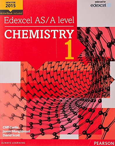 9781447991168: Edexcel AS/A level Chemistry Student Book 1 + ActiveBook