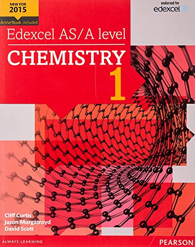 Stock image for Edexcel AS/A Level Chemistry Student Book 1 + Activebook: Student book 1 (Edexcel A Level Science (2015)) for sale by Monster Bookshop