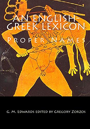Beispielbild fr An English-Greek Lexicon: Proper Names zum Verkauf von Revaluation Books