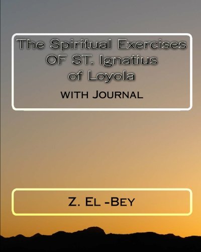 Beispielbild fr St. Ignatius of Loyola Spiritual Exercises: with Journal zum Verkauf von BooksRun