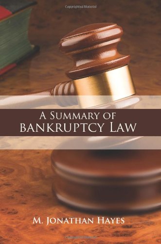 Imagen de archivo de A Summary of Bankruptcy Law a la venta por HPB-Red