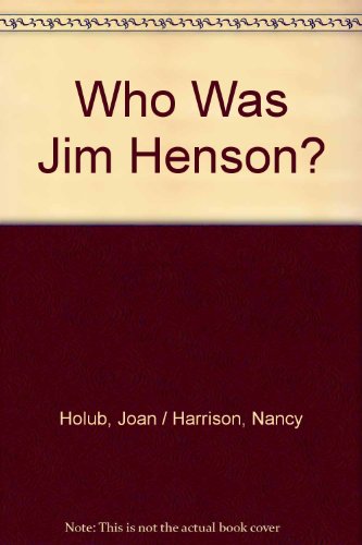 Beispielbild fr Who Was Jim Henson? zum Verkauf von Better World Books: West