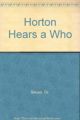 Stock image for Horton Hears a Who for sale by Opalick