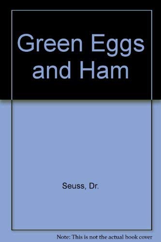 Stock image for Green Eggs and Ham for sale by -OnTimeBooks-