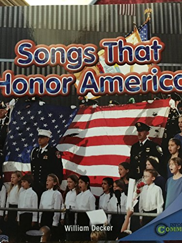 Imagen de archivo de Songs That Honor America (Infomax Common Core Readers) a la venta por Ezekial Books, LLC