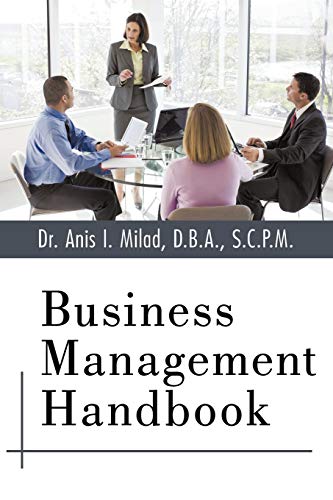 Beispielbild fr Business Management Handbook zum Verkauf von Better World Books