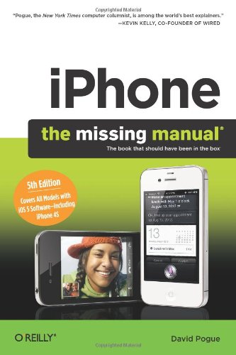 iPhone: The Missing Manual (9781449301774) by Pogue, David