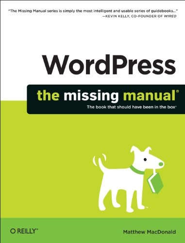 Beispielbild fr WordPress: The Missing Manual (Missing Manuals) zum Verkauf von SecondSale