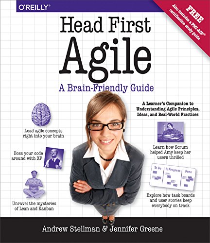 Imagen de archivo de Head First Agile: A Brain-Friendly Guide to Agile Principles, Ideas, and Real-World Practices a la venta por Irish Booksellers