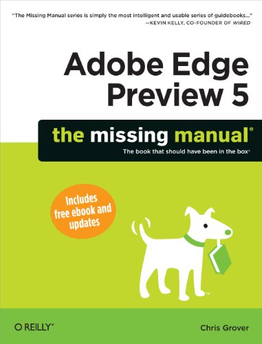Imagen de archivo de Adobe Edge Preview 5: the Missing Manual a la venta por Better World Books: West