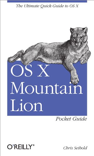 Imagen de archivo de OS X Mountain Lion Pocket Guide: The Ultimate Quick Guide to OS X a la venta por 2Vbooks
