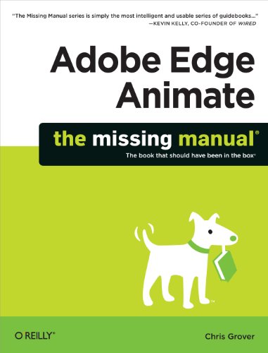 Beispielbild fr Adobe Edge Animate: the Missing Manual zum Verkauf von Better World Books