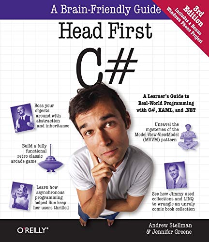 Beispielbild fr Head First C#: A Learner's Guide to Real-World Programming with C#, XAML, and .NET zum Verkauf von Books From California