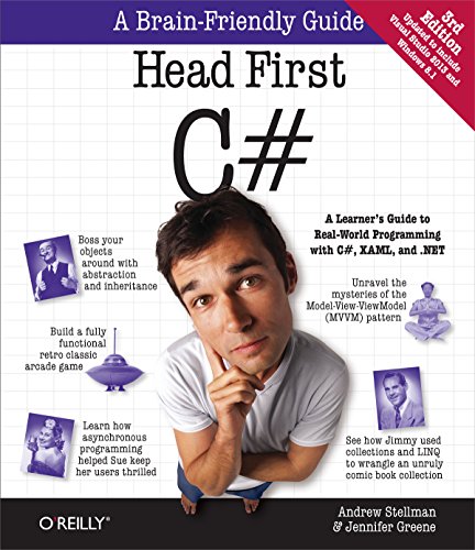 Imagen de archivo de Head First C#: A Learner's Guide to Real-World Programming with C#, XAML, and .NET a la venta por Books From California