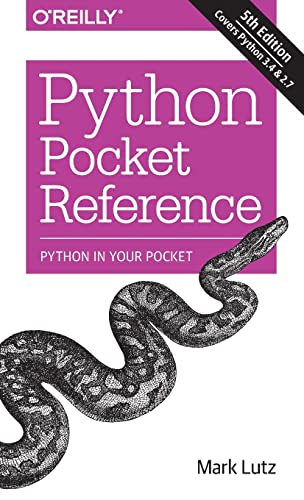 9781449357016: Python Pocket Reference 5ed