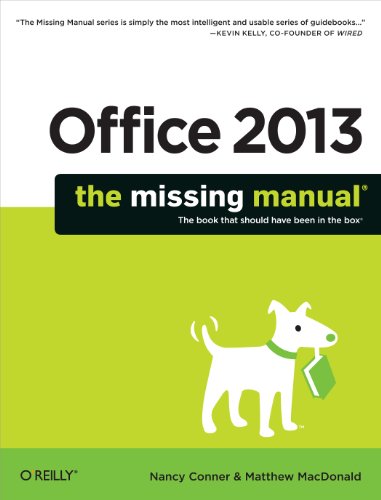 9781449357085: Office 2013: The Missing Manual (Missing Manuals)