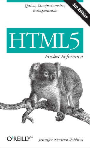 Beispielbild fr HTML5 Pocket Reference: Quick, Comprehensive, Indispensable (Pocket Reference (O'Reilly)) zum Verkauf von Books From California