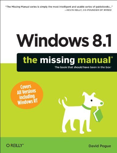 9781449371623: Windows 8.1 (The Missing Manual)