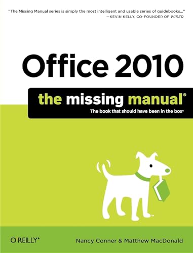 Beispielbild fr Office 2010: the Missing Manual zum Verkauf von Better World Books: West