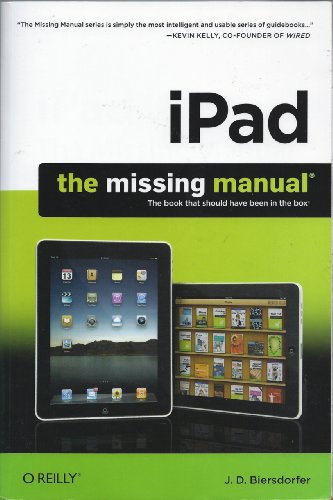 Imagen de archivo de iPad: The Missing Manual a la venta por SecondSale