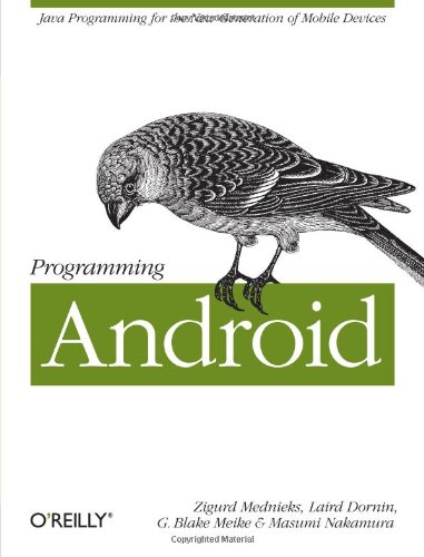 Stock image for Programming Android for sale by HPB-Emerald