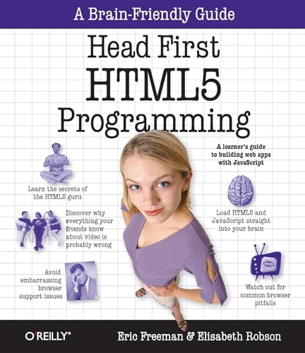 9781449390549: Head First HTML5: Building Web Apps with JavaScript