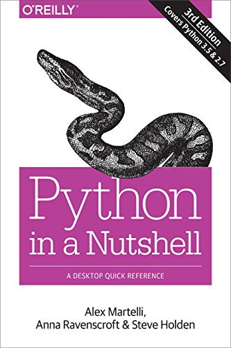 9781449392925: Python in a Nutshell: A Desktop Quick Reference