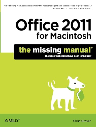 Beispielbild fr Office 2011 for Macintosh: the Missing Manual zum Verkauf von Better World Books