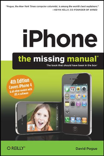 Beispielbild fr iPhone: The Missing Manual, 4th Edition zum Verkauf von More Than Words