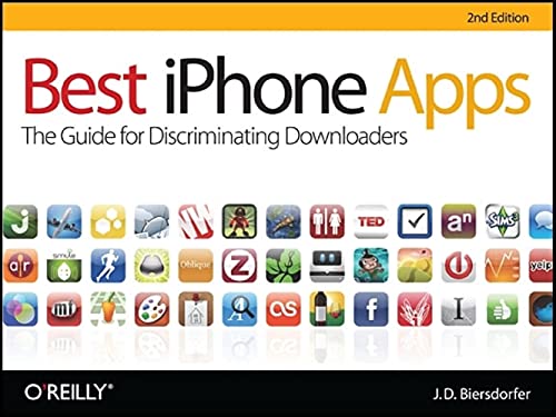 Imagen de archivo de Best IPhone Apps : The Guide for Discriminating Downloaders a la venta por Better World Books