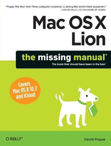 Beispielbild fr Mac OS X Lion: The Missing Manual (Missing Manuals) zum Verkauf von Wonder Book