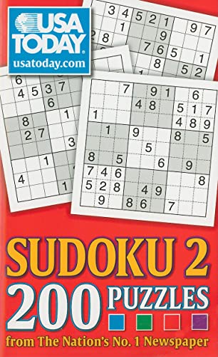 USA TODAY Sudoku 2: 200 Puzzles from The Nation's No. 1 Newspaper - USA TODAY