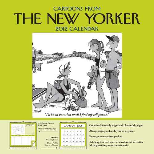 9781449404680: Cartoons from the New Yorker 2012 Weekly Wall Planner