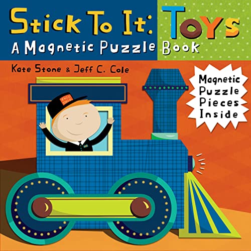 Beispielbild fr Stick to It - Toys : A Magnetic Puzzle Book zum Verkauf von Better World Books