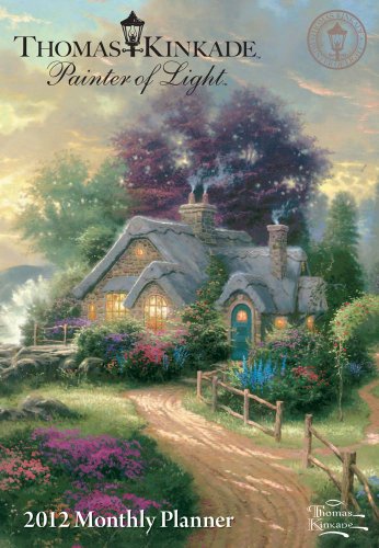 9781449405519: Kinkade's Painter of Light 2012 Monthly Pocket Planner