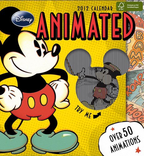Disney Animated: 2012 Weekly AniMotion Calendar (9781449406851) by Disney