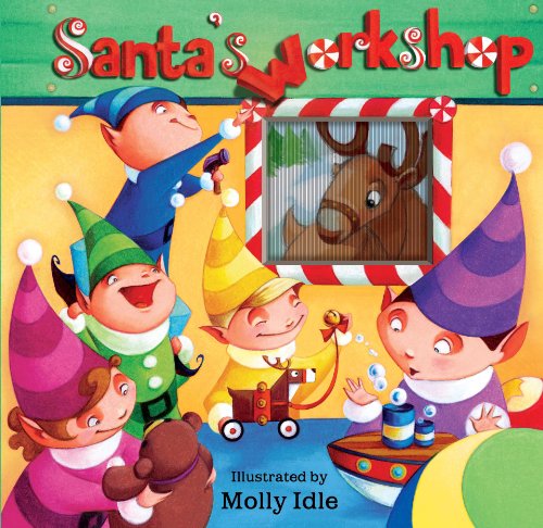 Stock image for Santa's Workshop: A Mini Animotion Book for sale by Your Online Bookstore