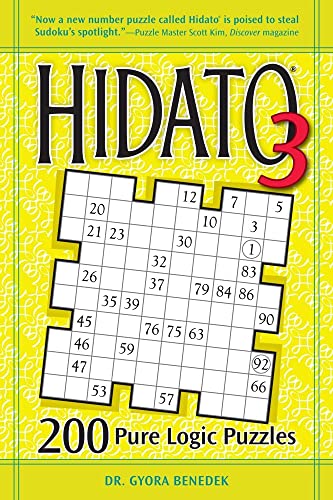 Imagen de archivo de Hidato 3: 200 Pure Logic Puzzles a la venta por HPB-Movies