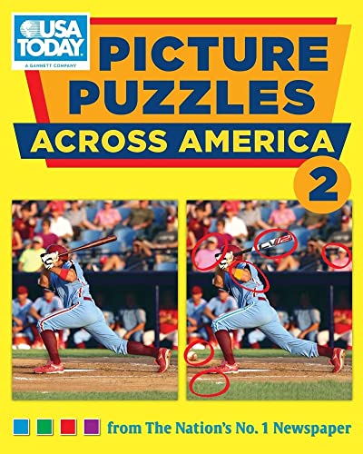 Imagen de archivo de USA TODAY Picture Puzzles Across America 2 (USA Today Puzzles) (Volume 23) a la venta por ZBK Books