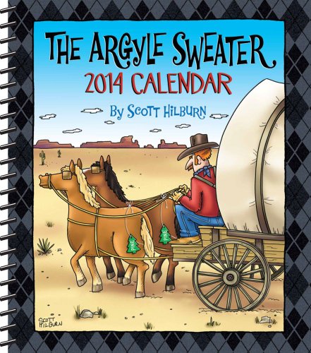 9781449430627: Argyle Sweater 2014 Desk Diary