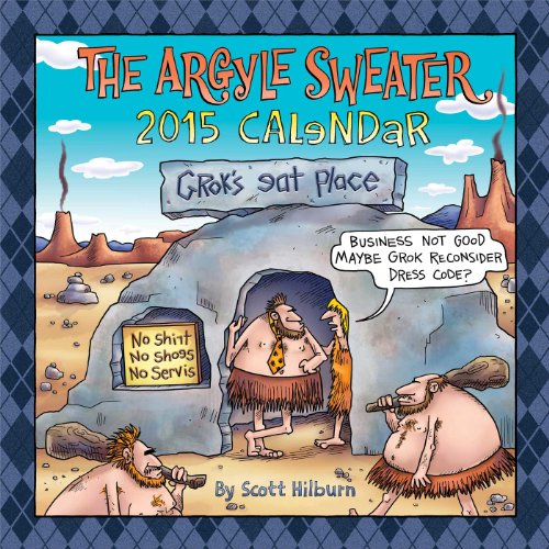 9781449451134: The Argyle Sweater 2015 Wall Calendar