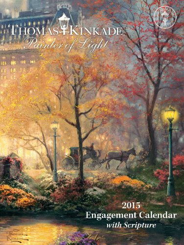 Stock image for Thomas Kinkade Painter of Light With Scripture 2015 Calendar for sale by Ergodebooks