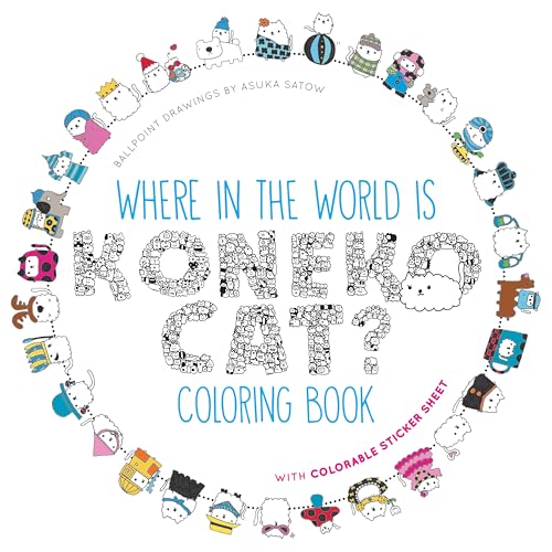 Stock image for Where in the World Is Koneko Cat? Coloring Book: Coloring Around the World for sale by SecondSale