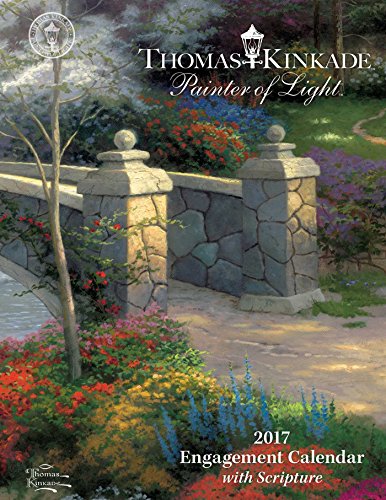 Imagen de archivo de Thomas Kinkade Painter of Light with Scripture 2017 Engagement Calendar a la venta por Top Notch Books