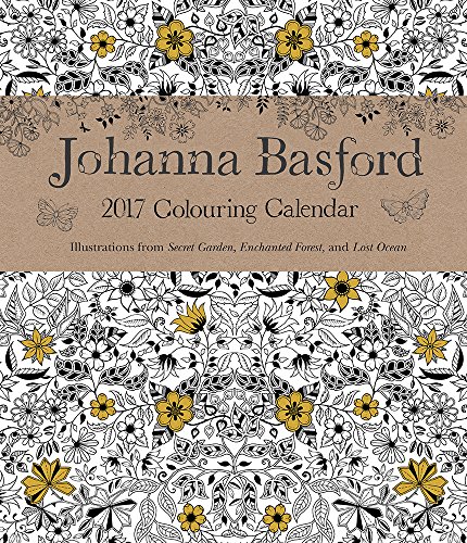 Beispielbild fr Johanna Basford 2016-2017 16-Month Colouring Weekly Desk Diary (UK EXCLUSIVE) zum Verkauf von WorldofBooks