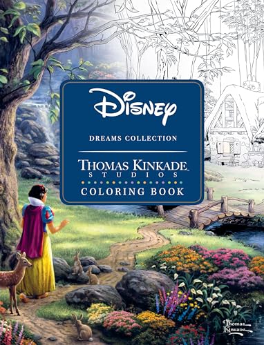 9781449483180: The Disney Dreams Collection Original Art by Thomas Kinkade Coloring Book