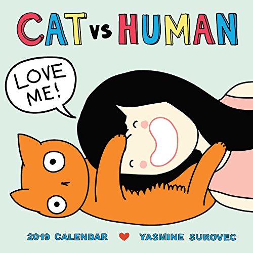 Stock image for CAT vs. HUMAN 2019 Wall Calendar for sale by GF Books, Inc.